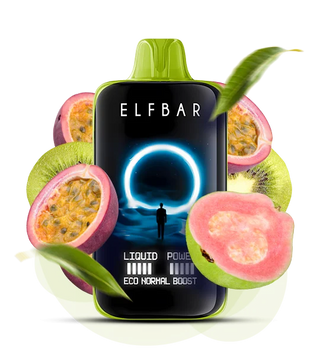 ElfBar MoonNight 40000 Kiwi Passion Fruit Guava (Ківі Маракуя Гуава) 403 фото