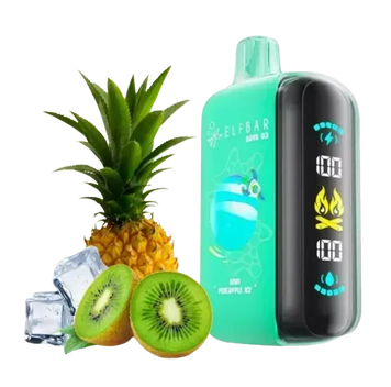 Elf Bar RAYA D3 25000 Kiwi Pineapple Ice (Ківі Ананас Лід) 466 фото